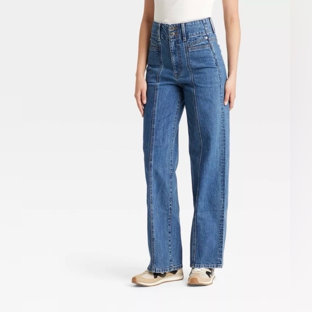 Universal Thread Blue high waisted wide leg Jeans
